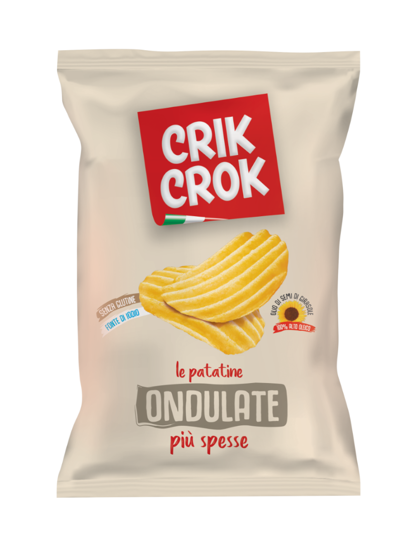 Patatine più spesse  Crik Crok