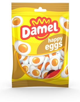 Damel Happy Eggs  gr 100 pz x ct 18 DULCIS
