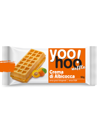 YooHoo waffle crema di albicocca gr 50 pz x ct 12 Dispensa Zaniboni