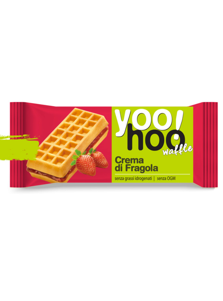 YooHoo waffle crema di fragola gr 50 pz x ct 12 Dispensa Zaniboni