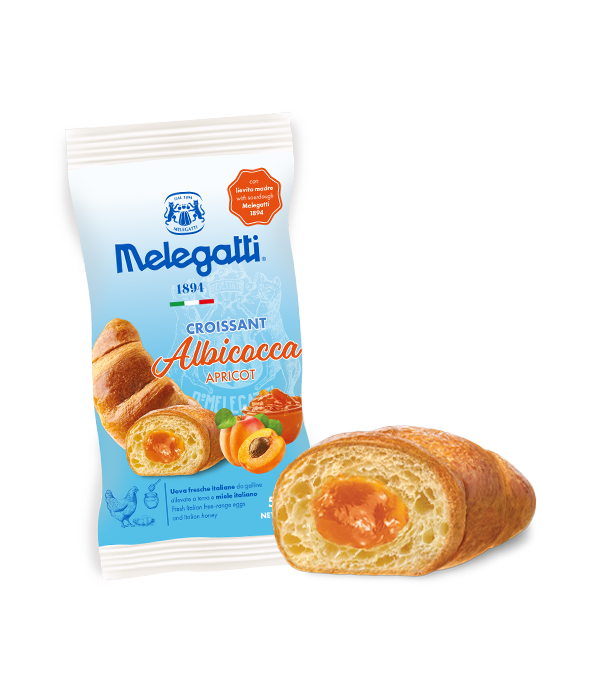 Croissant albicocca Melegatti gr 300 pz x ct 12 MELEGATTI