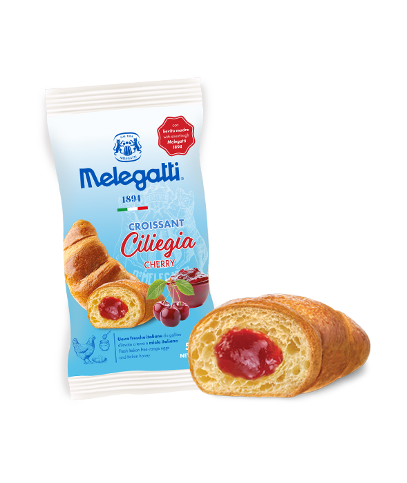 Croissant ciliegia Melegatti gr 300 pz x ct 12 MELEGATTI