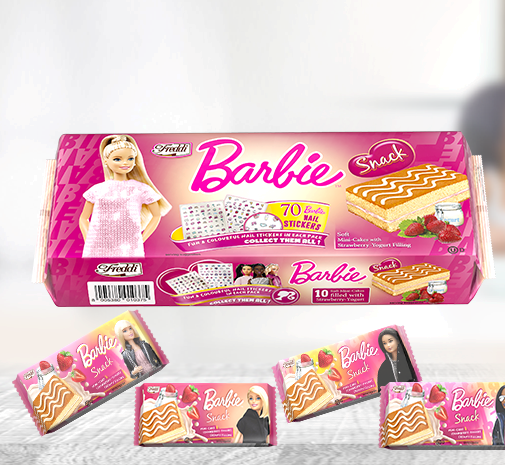 Barbie Fragola-Yogurt gr 250 pz x ct 12 FREDDI