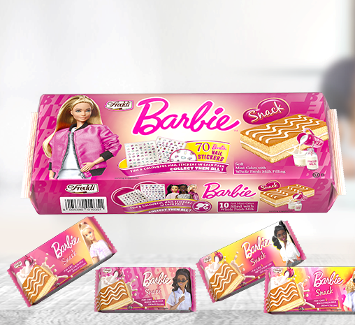 Barbie Latte gr 250 pz x ct 12 FREDDI