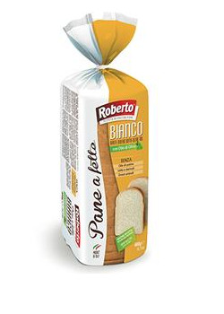 Pane a fette bianco gr 400 pz x ct 8 Roberto