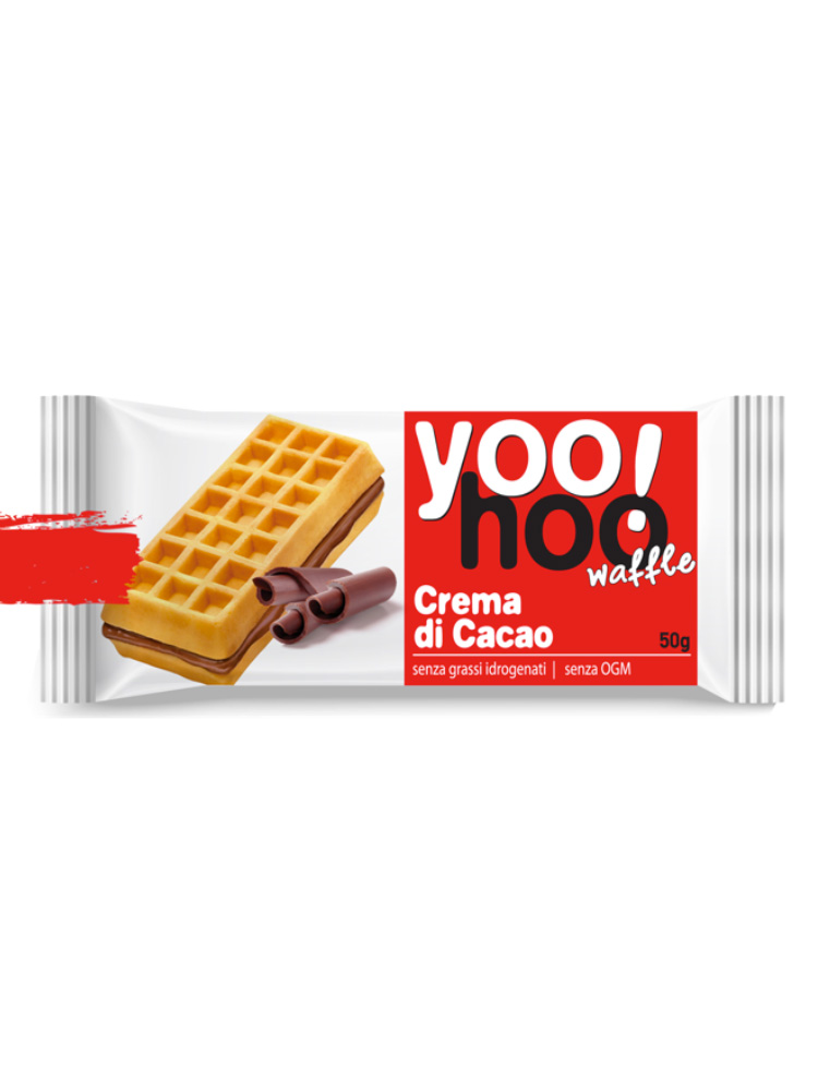 YooHoo waffle crema di cacao gr 50  pz x ct 12 Dispensa Zaniboni